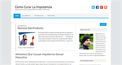 Desktop Screenshot of curarlaimpotencia.com