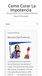 Mobile Screenshot of curarlaimpotencia.com